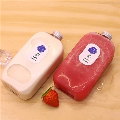 350ML PET High-quality Plastic Bottles With Aluminum Lids