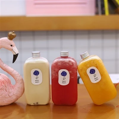 350ML PET High-quality Plastic Bottles With Aluminum Lids
