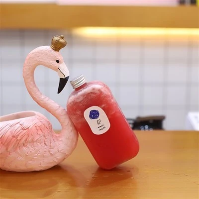 350ML PET High-quality Plastic Bottles With Aluminum Lids