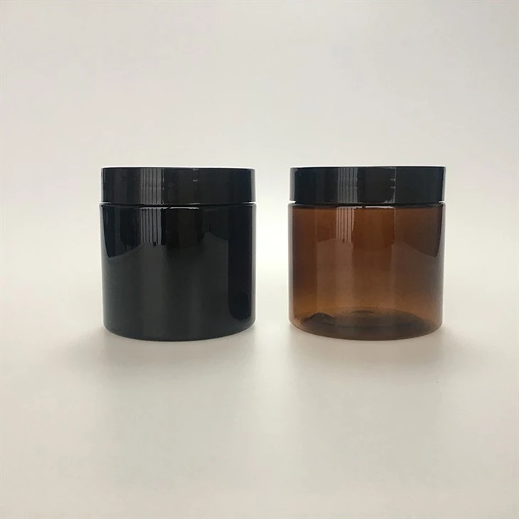 Luxury PET Cosmetic Containers Plastic Jars