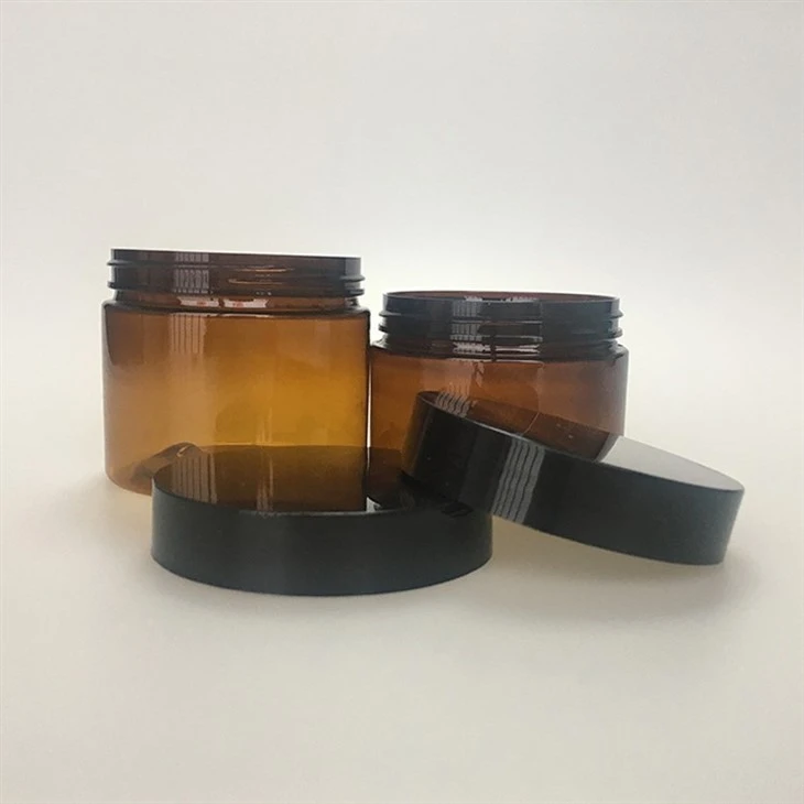 Luxury PET Cosmetic Containers Plastic Jars
