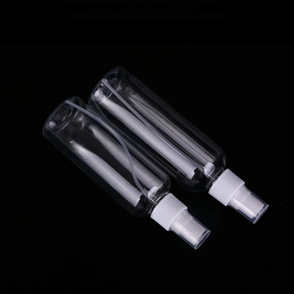 Plastic PET Spray Bottle in Black