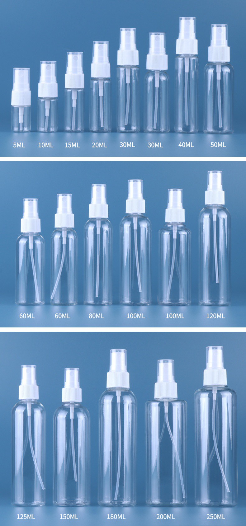 8 clear spray bottle 8 clear spray bottle