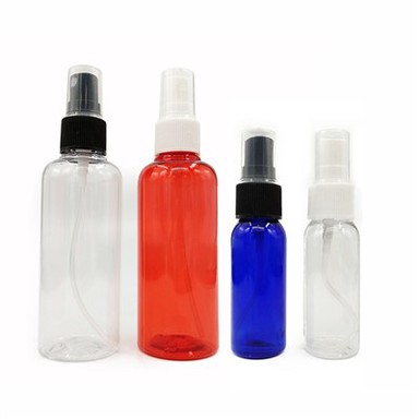 PET-plastist pihustuspudel ruumisprei jaoks