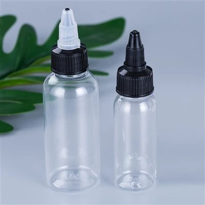 Kvaliteetne pehmest plastist pigistatav terav suud koos keeratava korgiga