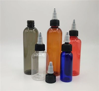Uus kohandatud lemmiklooma plastpudel terava suukorgiga