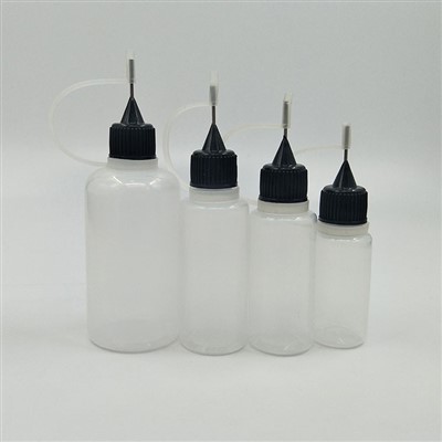 Tühi10ml 20ml 30 ml DIY käsitöövärvi PE Plastist tilguti täppisplaanist pigistamisnõela näpunäidete pudel