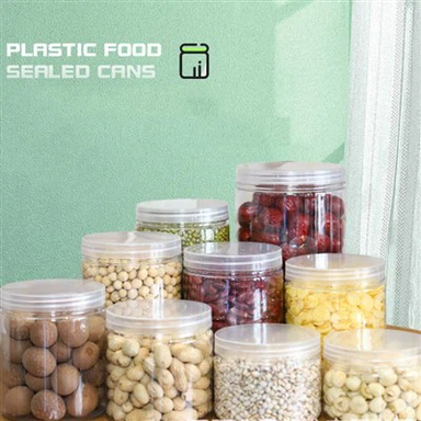 Plastikust kaanega kreemipurk, salvipurk