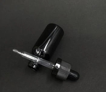 Musta tilguti pudel  30 ml